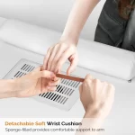 OmySalon Manicure Table Nail Desk w/Electric Downdraft Vent - Image 7